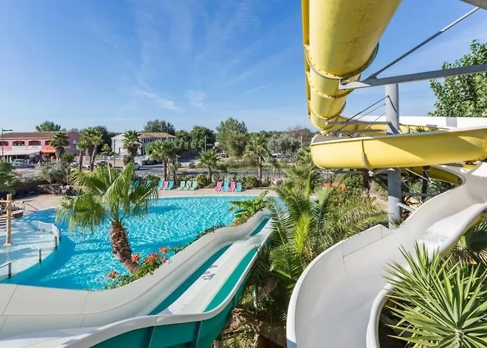 Zecamping 4 Etoiles Familial Espace Aquatique Locatif Tv Lv Clim 4* Sérignan